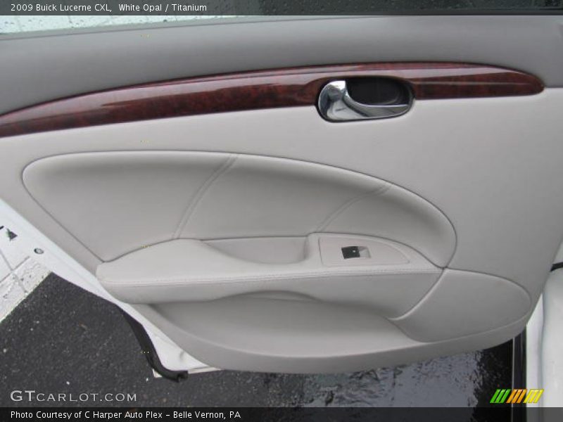 White Opal / Titanium 2009 Buick Lucerne CXL