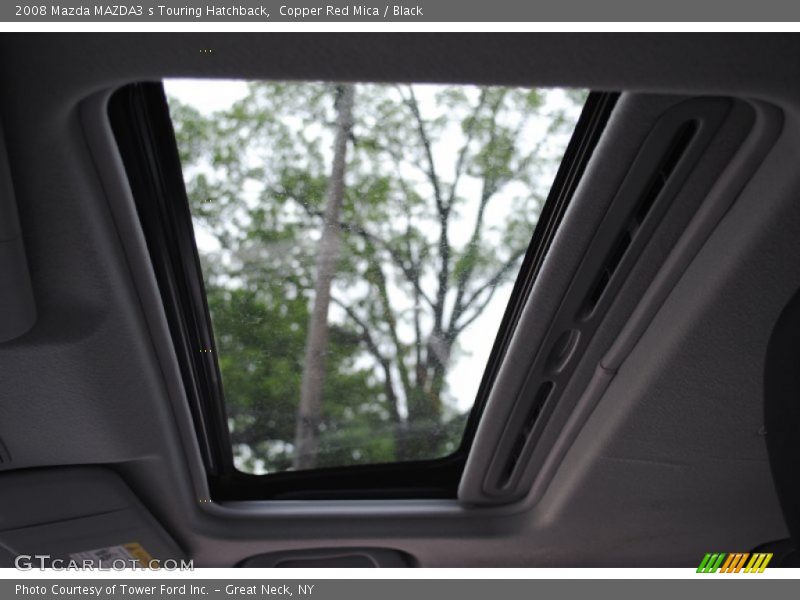 Copper Red Mica / Black 2008 Mazda MAZDA3 s Touring Hatchback