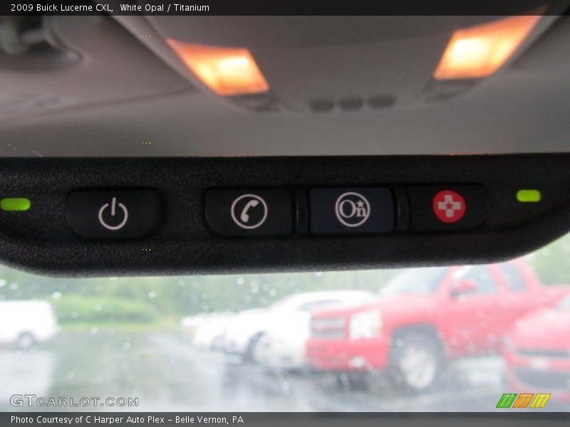 White Opal / Titanium 2009 Buick Lucerne CXL