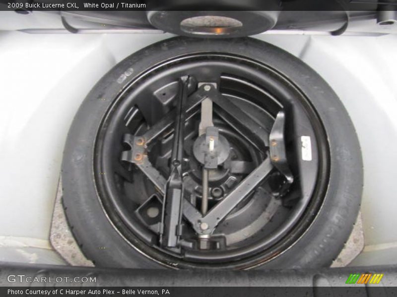 White Opal / Titanium 2009 Buick Lucerne CXL