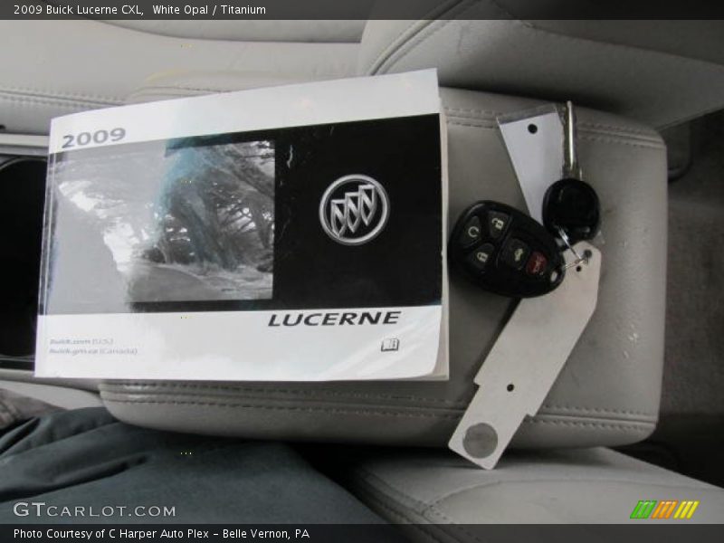 White Opal / Titanium 2009 Buick Lucerne CXL