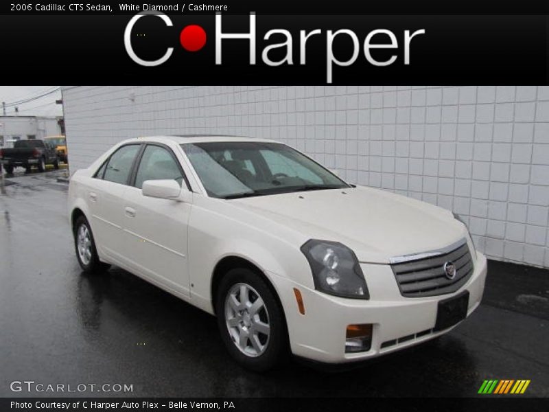 White Diamond / Cashmere 2006 Cadillac CTS Sedan
