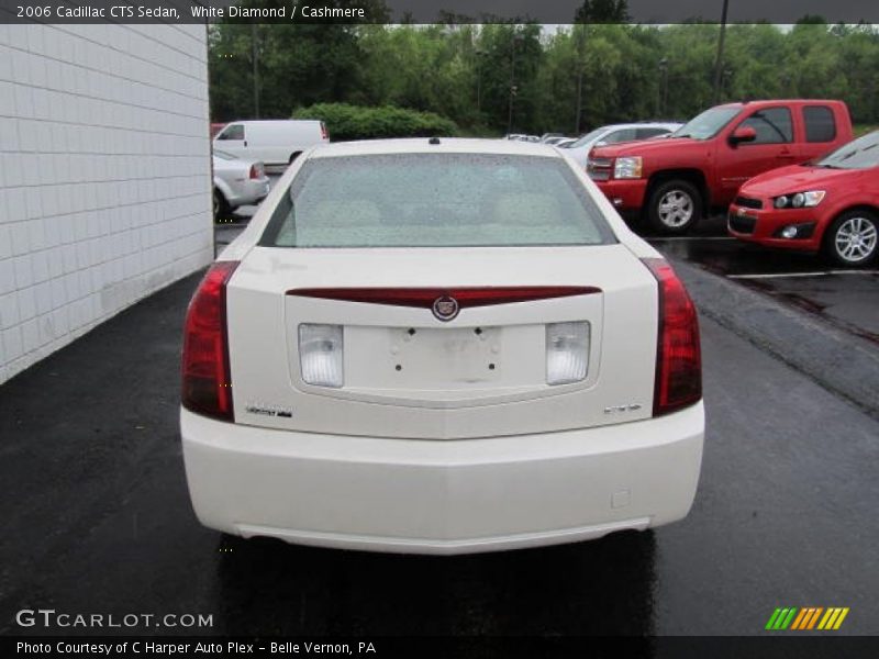 White Diamond / Cashmere 2006 Cadillac CTS Sedan