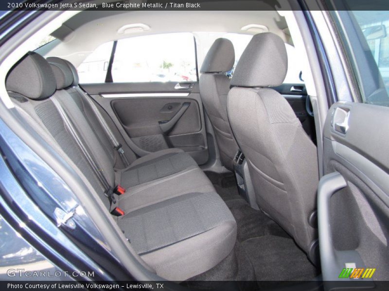 Blue Graphite Metallic / Titan Black 2010 Volkswagen Jetta S Sedan