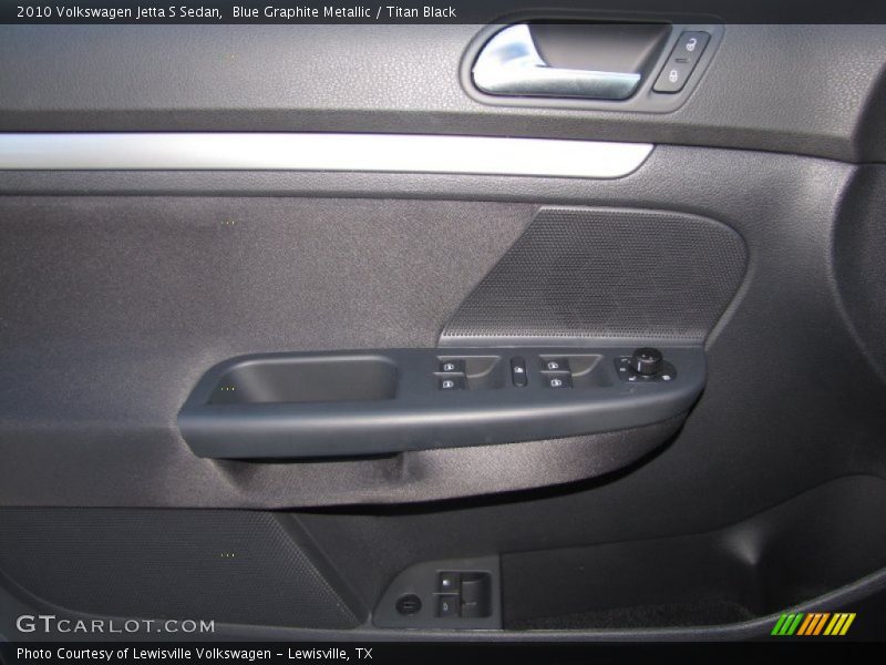 Blue Graphite Metallic / Titan Black 2010 Volkswagen Jetta S Sedan