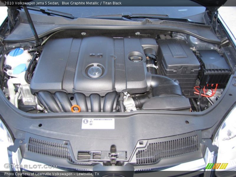 Blue Graphite Metallic / Titan Black 2010 Volkswagen Jetta S Sedan