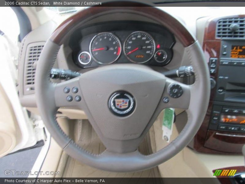 White Diamond / Cashmere 2006 Cadillac CTS Sedan