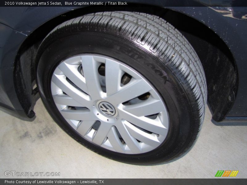 Blue Graphite Metallic / Titan Black 2010 Volkswagen Jetta S Sedan