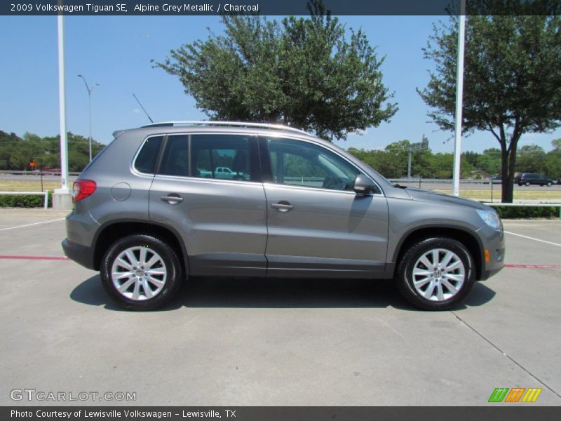 Alpine Grey Metallic / Charcoal 2009 Volkswagen Tiguan SE