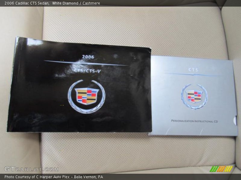 White Diamond / Cashmere 2006 Cadillac CTS Sedan