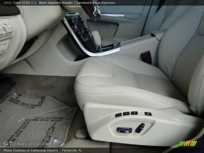 Black Sapphire Metallic / Sandstone Beige/Espresso 2012 Volvo XC60 3.2