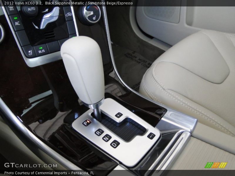 Black Sapphire Metallic / Sandstone Beige/Espresso 2012 Volvo XC60 3.2