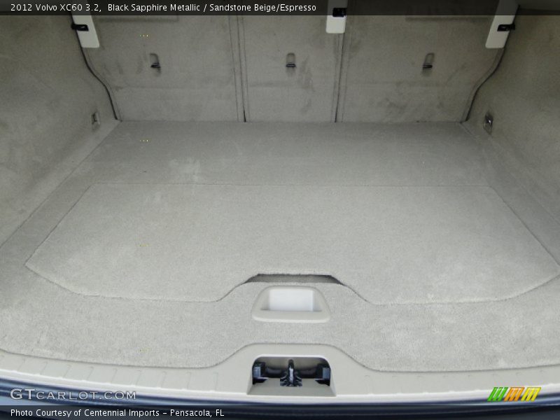 Black Sapphire Metallic / Sandstone Beige/Espresso 2012 Volvo XC60 3.2