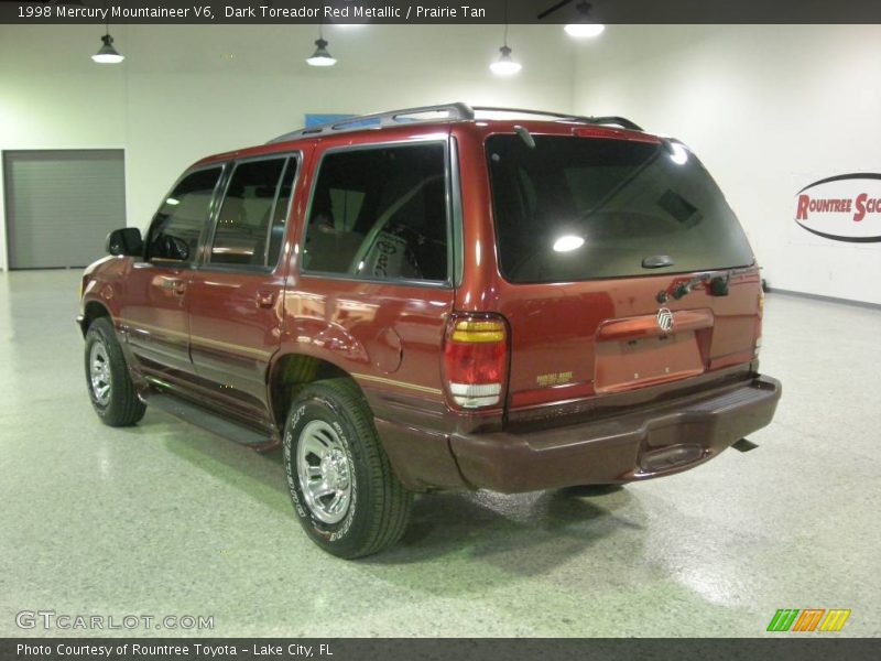 Dark Toreador Red Metallic / Prairie Tan 1998 Mercury Mountaineer V6
