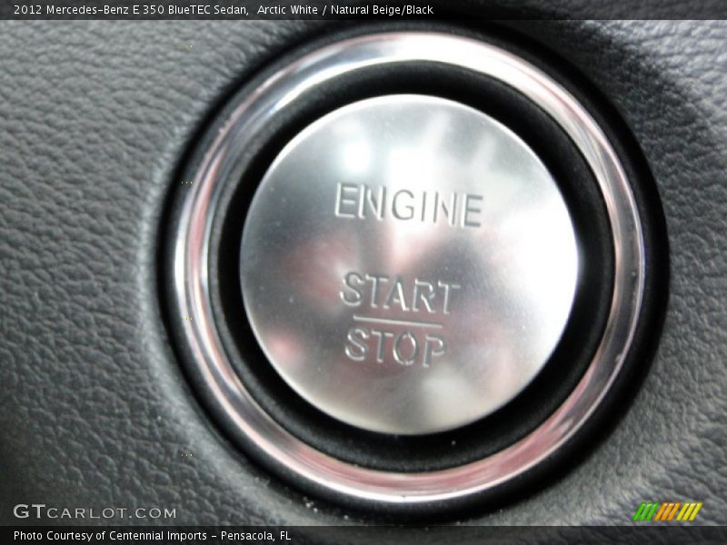Arctic White / Natural Beige/Black 2012 Mercedes-Benz E 350 BlueTEC Sedan