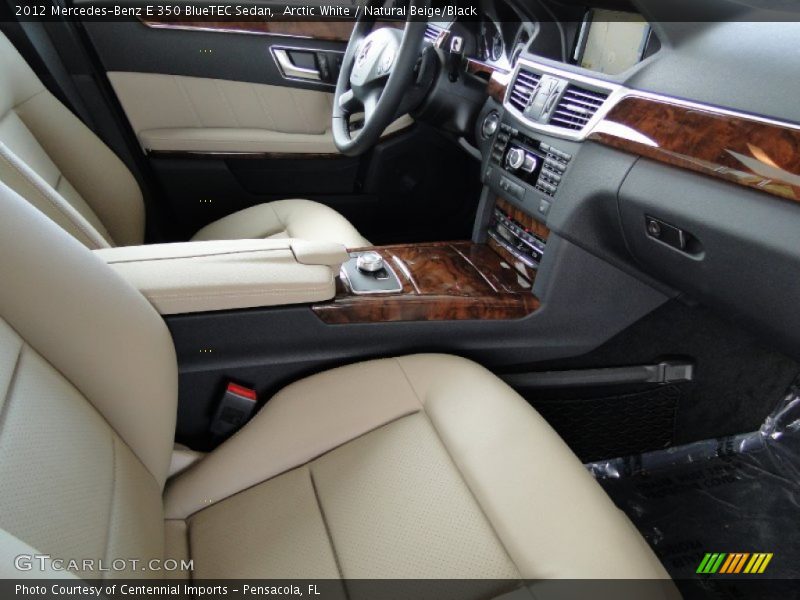 Arctic White / Natural Beige/Black 2012 Mercedes-Benz E 350 BlueTEC Sedan