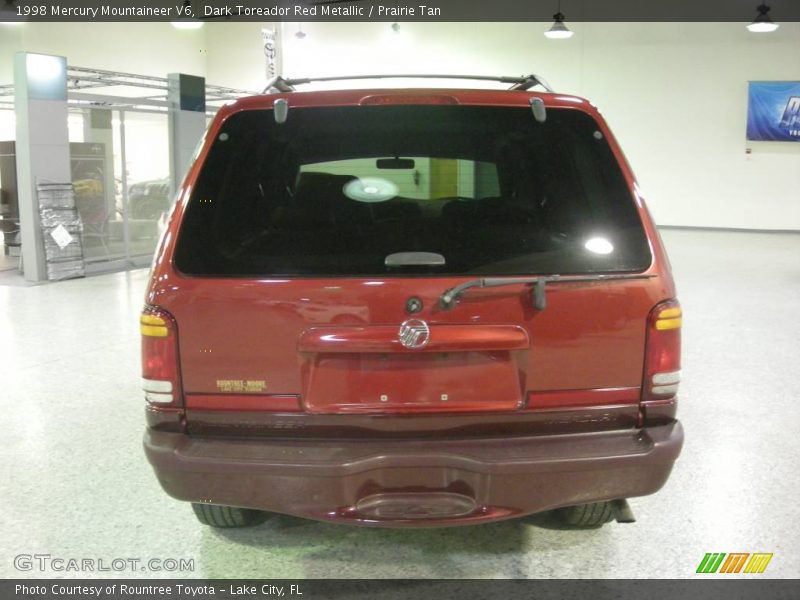 Dark Toreador Red Metallic / Prairie Tan 1998 Mercury Mountaineer V6