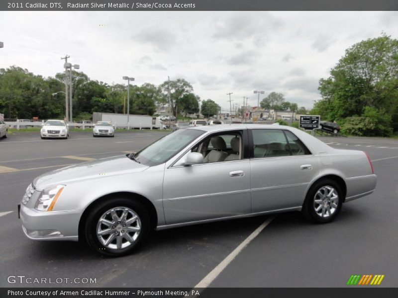 Radiant Silver Metallic / Shale/Cocoa Accents 2011 Cadillac DTS