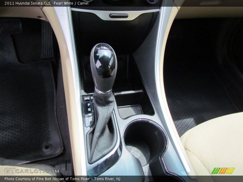 Pearl White / Camel 2011 Hyundai Sonata GLS