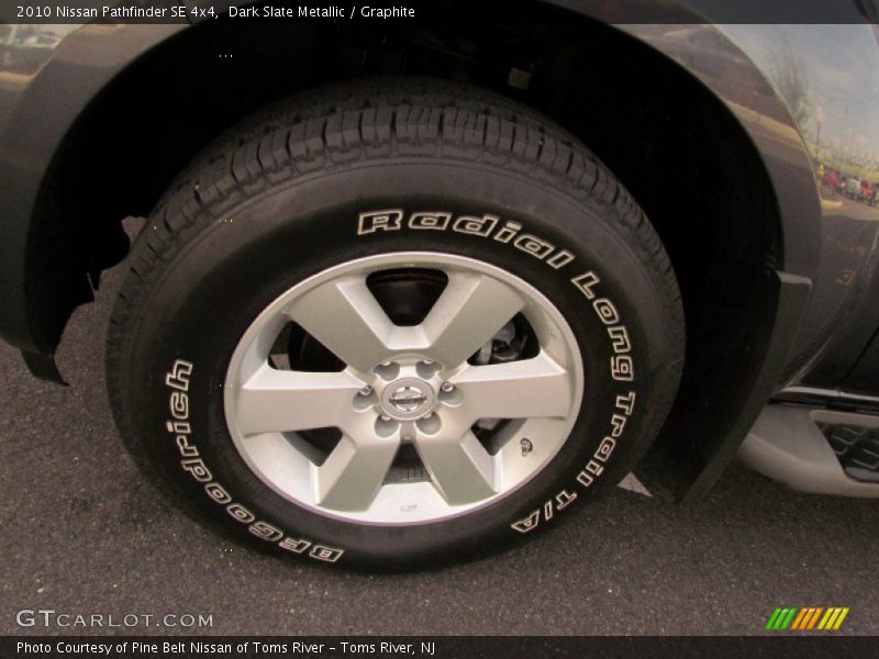 Dark Slate Metallic / Graphite 2010 Nissan Pathfinder SE 4x4