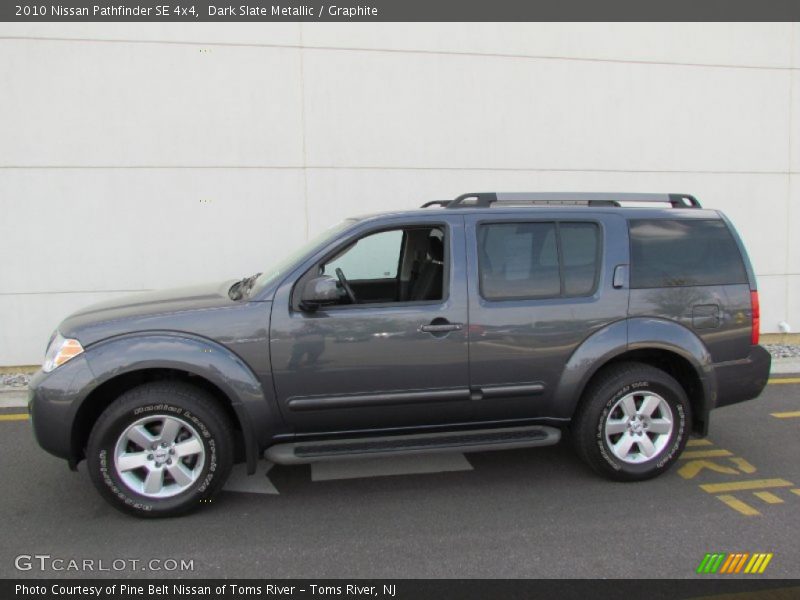 Dark Slate Metallic / Graphite 2010 Nissan Pathfinder SE 4x4