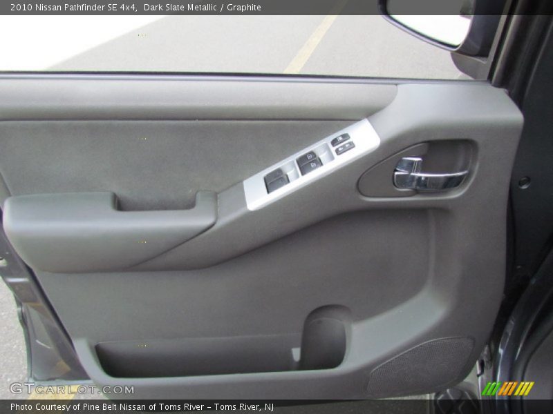 Dark Slate Metallic / Graphite 2010 Nissan Pathfinder SE 4x4