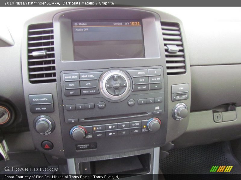 Dark Slate Metallic / Graphite 2010 Nissan Pathfinder SE 4x4