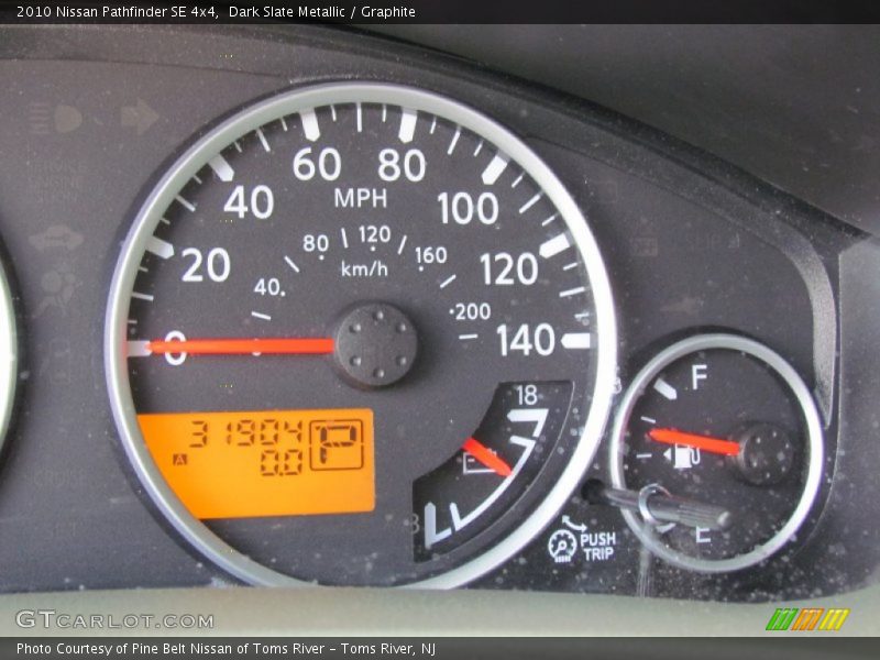 Dark Slate Metallic / Graphite 2010 Nissan Pathfinder SE 4x4