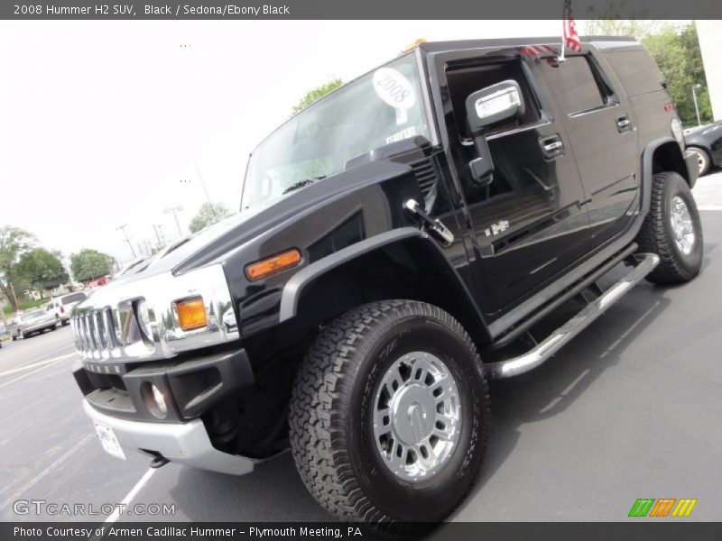 Black / Sedona/Ebony Black 2008 Hummer H2 SUV