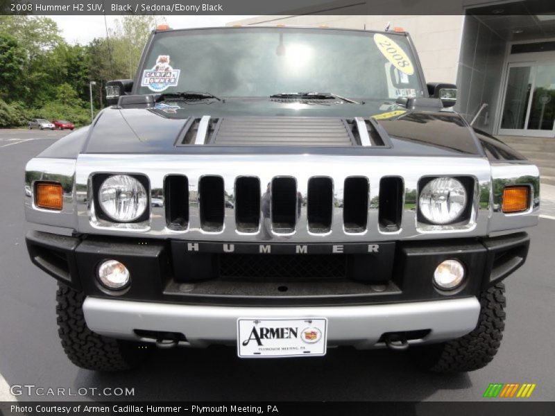 Black / Sedona/Ebony Black 2008 Hummer H2 SUV