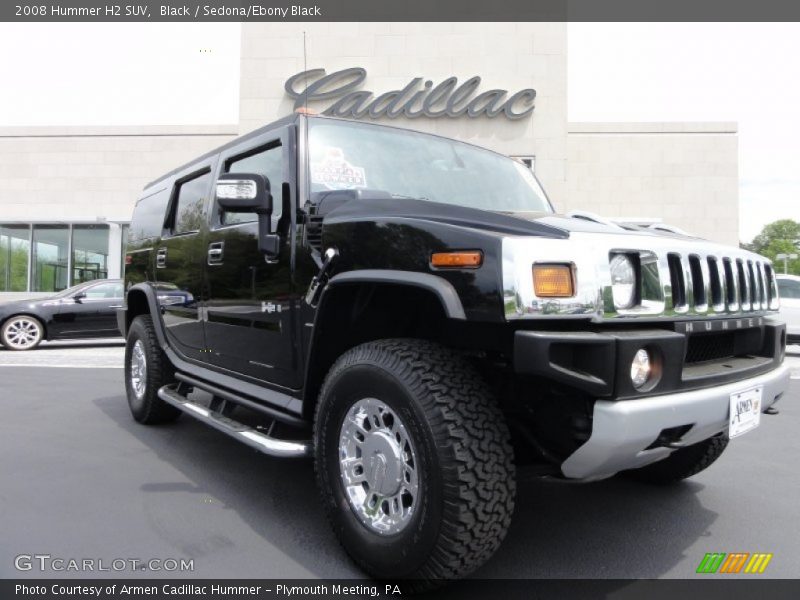 Black / Sedona/Ebony Black 2008 Hummer H2 SUV