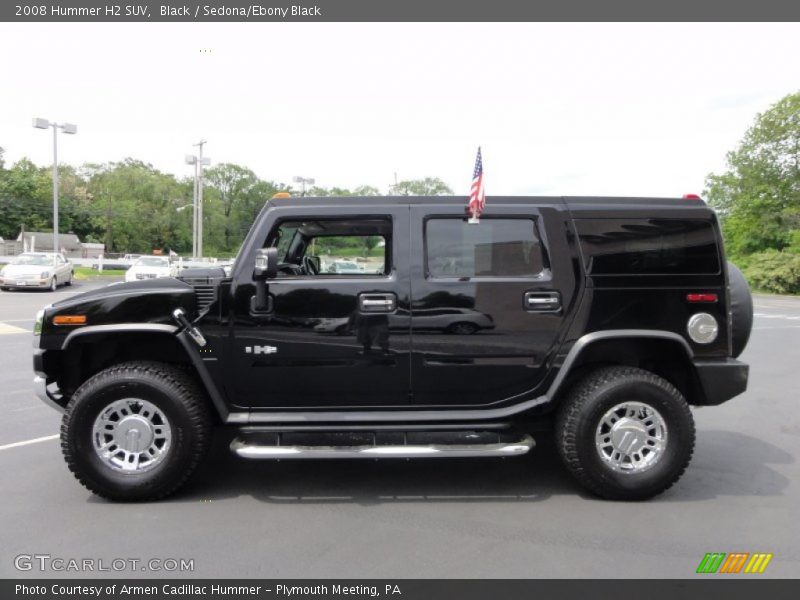 Black / Sedona/Ebony Black 2008 Hummer H2 SUV