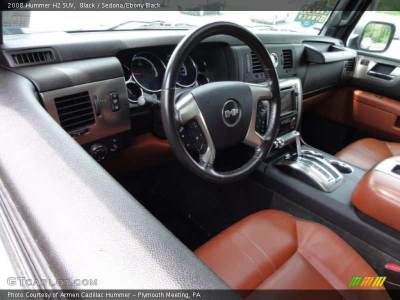 Black / Sedona/Ebony Black 2008 Hummer H2 SUV