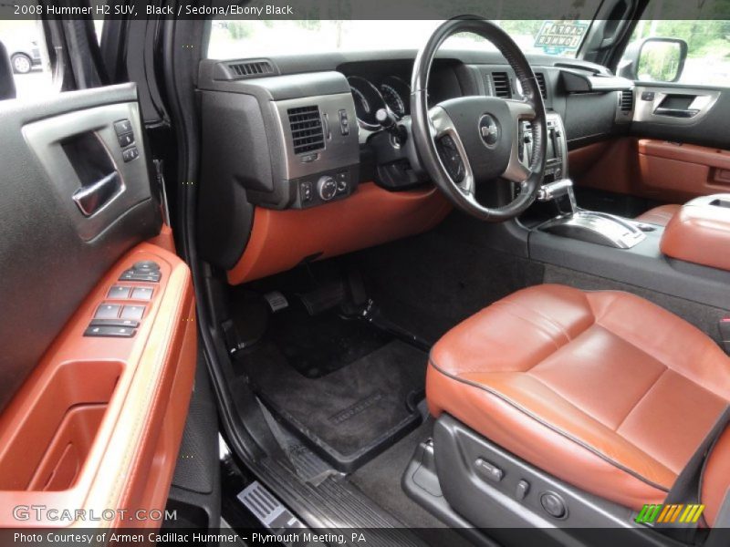 Black / Sedona/Ebony Black 2008 Hummer H2 SUV