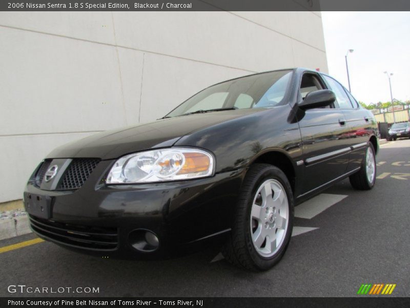 Blackout / Charcoal 2006 Nissan Sentra 1.8 S Special Edition