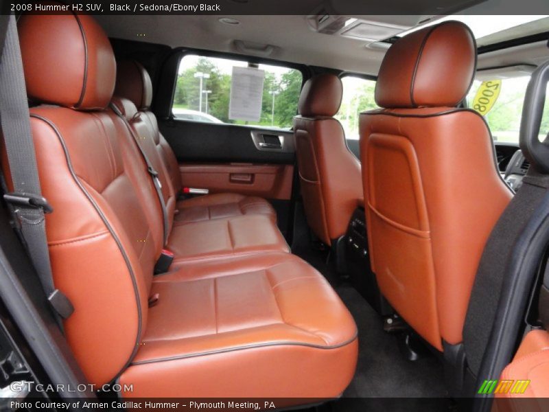 Black / Sedona/Ebony Black 2008 Hummer H2 SUV