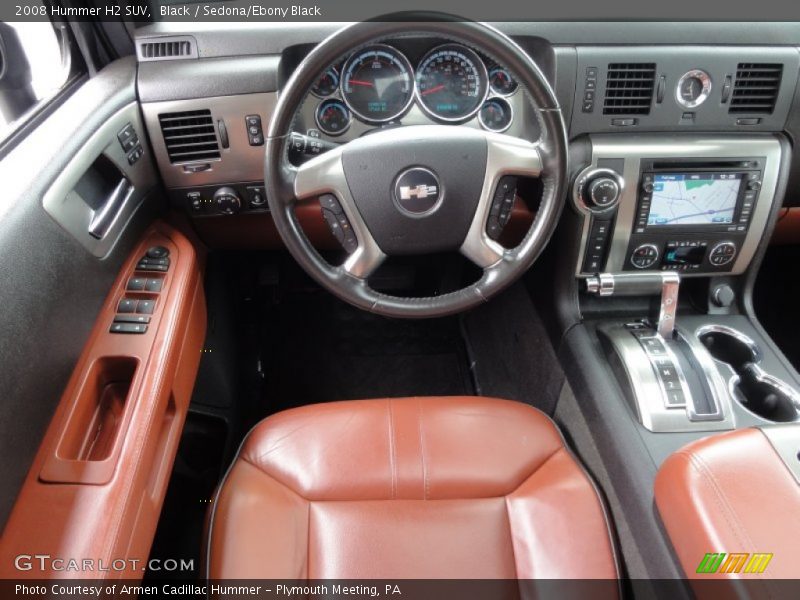 Black / Sedona/Ebony Black 2008 Hummer H2 SUV