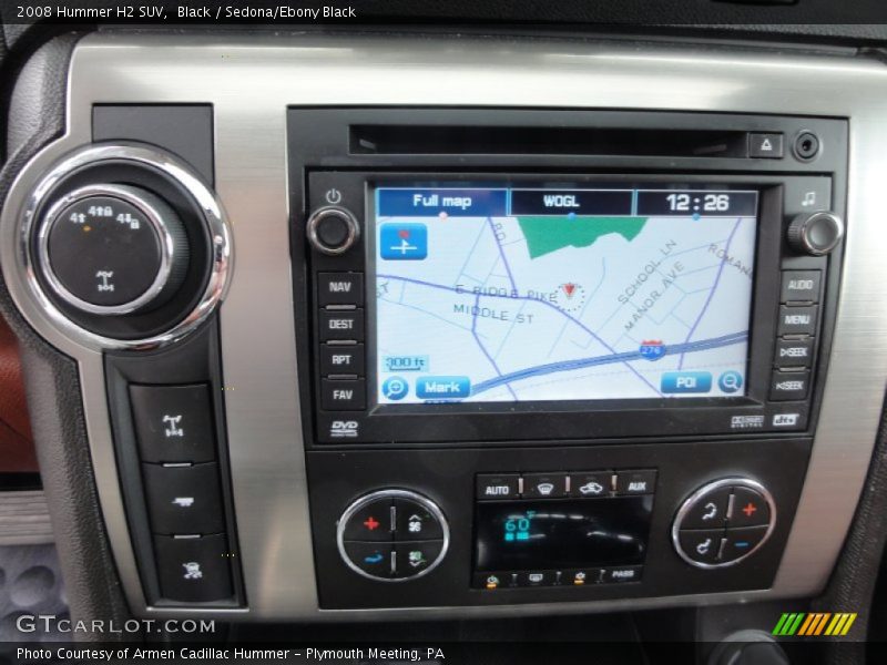Black / Sedona/Ebony Black 2008 Hummer H2 SUV