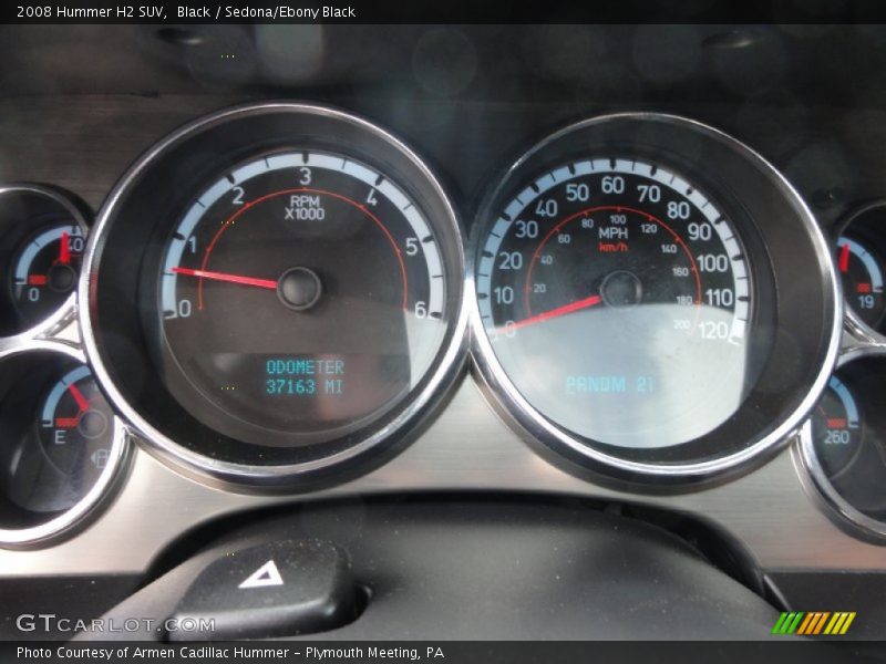 Black / Sedona/Ebony Black 2008 Hummer H2 SUV