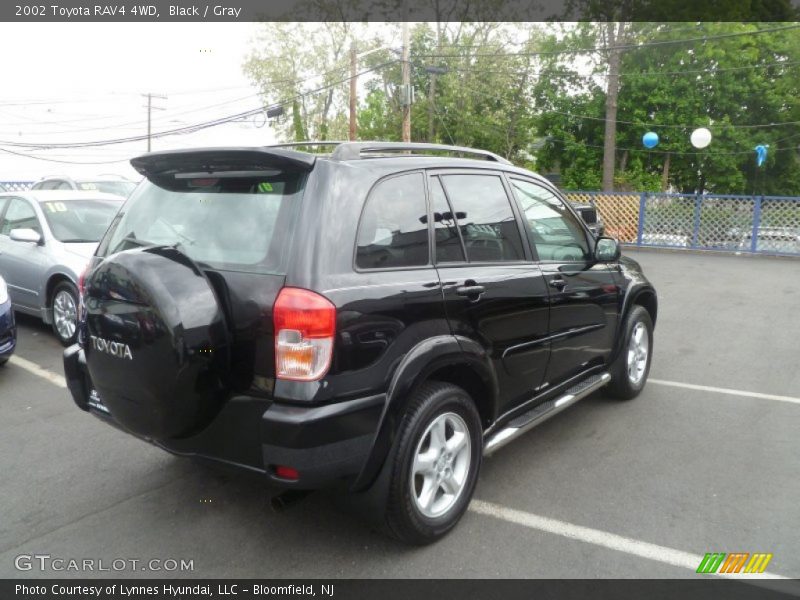 Black / Gray 2002 Toyota RAV4 4WD