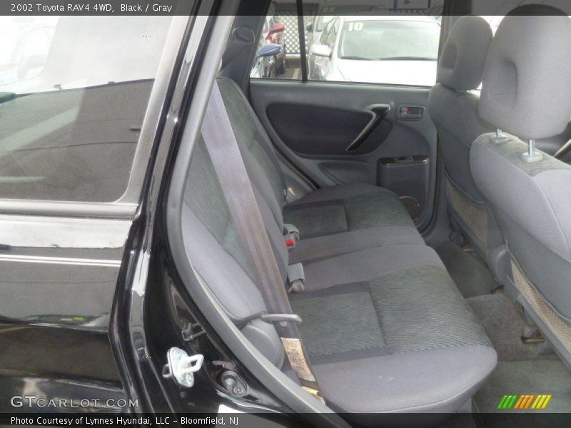 Black / Gray 2002 Toyota RAV4 4WD