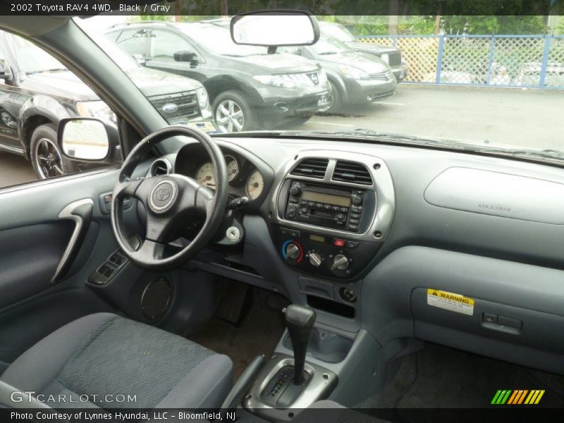 Black / Gray 2002 Toyota RAV4 4WD