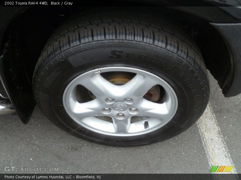 Black / Gray 2002 Toyota RAV4 4WD