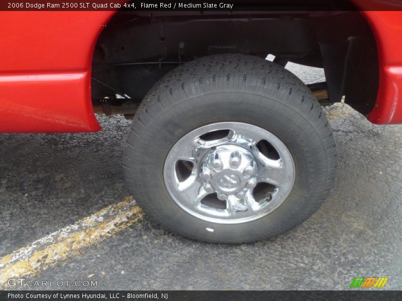 Flame Red / Medium Slate Gray 2006 Dodge Ram 2500 SLT Quad Cab 4x4