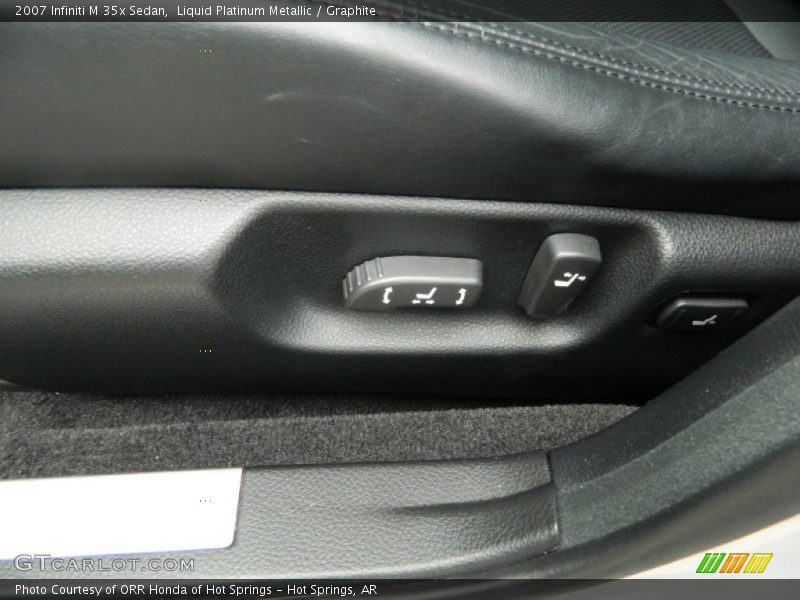 Liquid Platinum Metallic / Graphite 2007 Infiniti M 35x Sedan