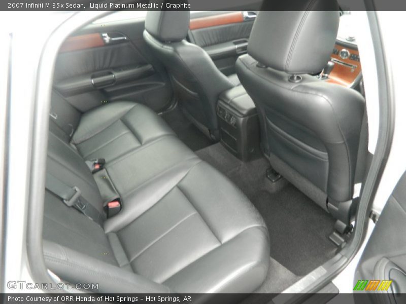 Liquid Platinum Metallic / Graphite 2007 Infiniti M 35x Sedan