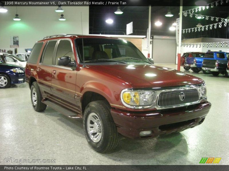 Dark Toreador Red Metallic / Prairie Tan 1998 Mercury Mountaineer V6