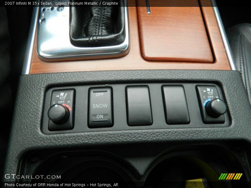 Liquid Platinum Metallic / Graphite 2007 Infiniti M 35x Sedan