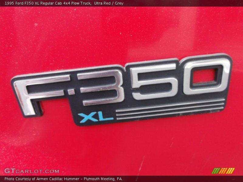  1995 F350 XL Regular Cab 4x4 Plow Truck Logo