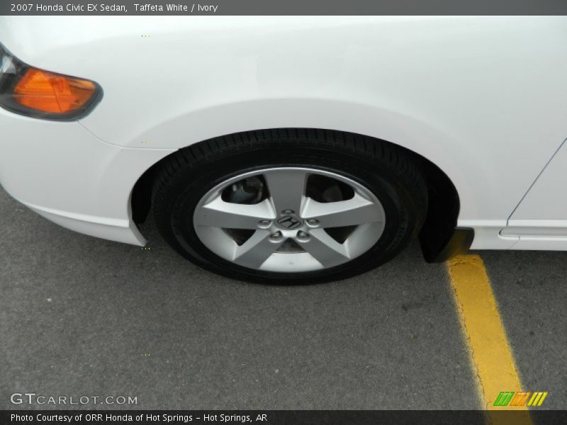 Taffeta White / Ivory 2007 Honda Civic EX Sedan